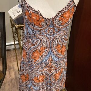 Anthropologie Band of gypsies bohemian tunic shirt dress